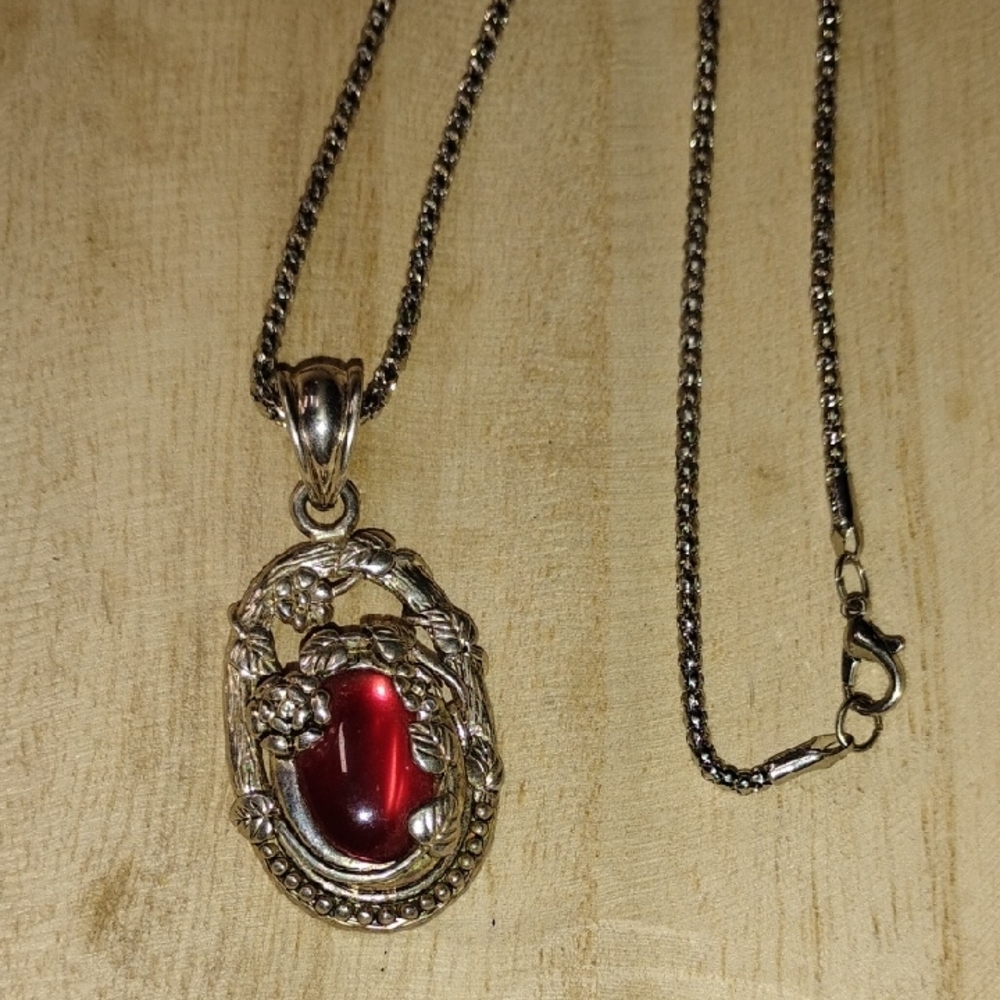 Elegant Best Red Pendant Necklace